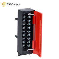 Bloque de terminales removible de 20 pines 1756-TBNHS de perfil bajo con carcasa roja para conexión de módulos de E/S de PLC ControlLogix