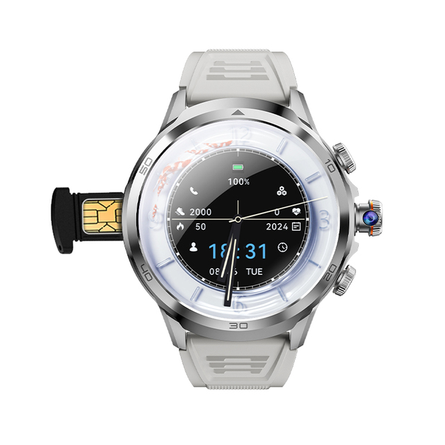 Digital Smart Watches with GPS Navigation Call Reminder for Bluetooth Connectivity SIM Card Slot Camera TFT Display