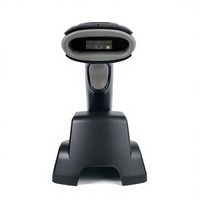 Lecteur de codes-barres portable 1D 2D QR avec interface USB filaire et sans fil, source lumineuse CMOS, numérisation format A4