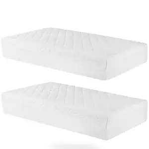 Piumino dormire bene letto culla sottile cuscinetti per bambini impermeabili con gonna elastica letto in poliestere che protegge il materassino