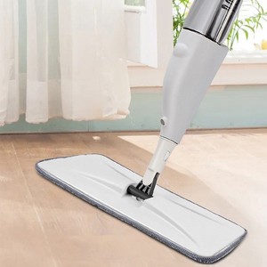 Manufacturer Wholesale Stainless Steel Pole Cotton Thread Flat Spray Water <strong>Mop</strong> Household Lazy <strong>Mop</strong> Hands-Free Washing <strong>Floor</strong> <strong>Mop</strong> - Product Image 1