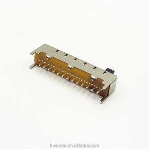 Công tắc trượt 1p12t 28 chân 2 vị trí công tắc dọc <span class=keywords><strong>0.3A</strong></span> 50V DC công tắc trượt ánh sáng - Product Image 2