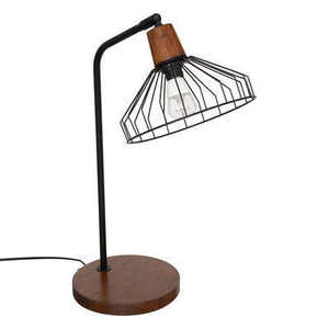 Lampada da Tavolo Nera CAF H 47CM - Product Image 1