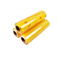 Film alimentaire transparent en PVC laminé, anti-humidité, qualité alimentaire, avec distributeur, 1000 m, grande quantité pour la cuisine