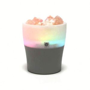 Crystal Salt Air Mini Home Cool Mist Fogger Portable USB Aromatherapy Essential Oil <b>Diffuser</b> with Digital Printing <b>LED</b> Lamp - Product Image 1