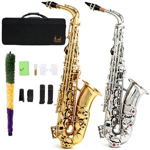 <span class=keywords><strong>Saxophone</strong></span> alto professionnel SLADE OEM personnalisé avec logo, instrument à vent en laiton laqué, idéal pour les groupes de jazz, économique et abordable. - Product Image 1
