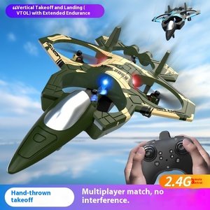Drone Quadricoptère Télécommandé 4 Canaux en Mousse ABS, Modèle d'Avion de Chasse, Haute Définition, Alimentation Électrique, Vidéo HD 1080p - Product Image 2