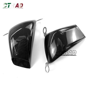 Cubierta de Fibra de Carbono para el Radiador y el Ducto de Aire para <span class=keywords><strong>DUCATI</strong></span> <span class=keywords><strong>Scrambler</strong></span> <span class=keywords><strong>1100</strong></span>, Hypermotard 950/SP, Diavel 1260 <span class=keywords><strong>S</strong></span>, Protector Térmico para Motocicleta - Product Image 4