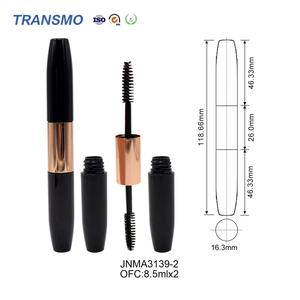 Tube de mascara double embout personnalisé 8,5 ml*2, flacon en plastique avec bouchon à vis pour emballage cosmétique, fabriqué par un fabricant de bouteilles - Product Image 2