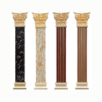 Pilier d'escalier en marbre, colonne en pierre de granit, pilier décoratif pour la maison, prix colonne romaine creuse