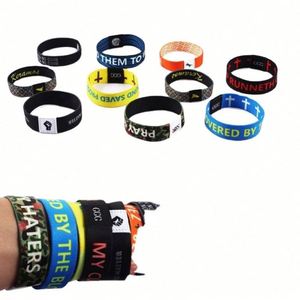 Bracelet élastique double face personnalisé en tissu écologique de luxe, design sportif et tendance, fourni directement par l'usine - Product Image 5