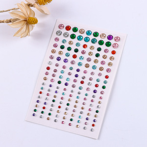 Venta caliente <span class=keywords><strong>para</strong></span> <span class=keywords><strong>Amazon</strong></span> Festival maquillaje decorativo Rhinestone gema pegatina decoración facial <span class=keywords><strong>para</strong></span> un maquillaje perfecto - Product Image 4