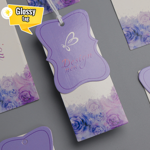 ป้ายแขวนติดเสื้อผ้าป้ายยี่ห้อดีไซน์แฟชั่น - Product Image 1