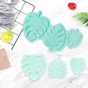 Silicone Cake Mold Ice Cube Chocolate Animal Shape DIY Baking Mousse Candy Mold Green Plant 6 Pieces - Product Image 4