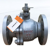 Vannes à boisseau sphérique manuelles OEM en acier inoxydable SS316 DN50 300LB WCB 2 pièces à bride 6 voies de qualité supérieure