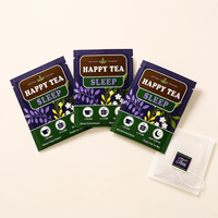 Sachets de thé personnalisés imprimés avec matériau biodégradable, sachets filtrants pyramidaux, sachets de thé vides, emballage OEM