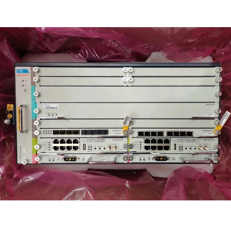 Roteador de borda ZXR10 M6000-S com certificações CE, RoHS e FCC