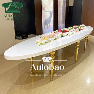 Venta al por mayor de acero inoxidable MDF superior de lujo mesa de comedor y sillas conjuntos - Product Image 4