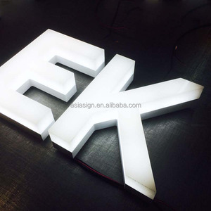 Enseigne Murale Commerciale Extérieure à Trois Faces Lumineuses en Acrylique LED pour Magasin d'Opticiens - Product Image 6