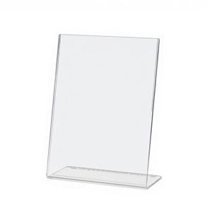 حامل لافتات متعدد الوظائف من WANHAN، نوع قائم بذاته، شفاف، مقاس 8.5×11 بوصة، لعرض المنشورات والقوائم، مع رسومات مقطوعة بالليزر للورش - Product Image 4