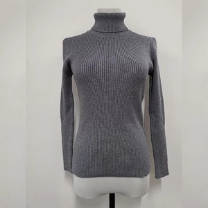 Vente en gros Hiver Printemps Dame Décontracté Haut en Tricot de <span class=keywords><strong>Cachemire</strong></span> Épais Doux <span class=keywords><strong>Col</strong></span> Roulé <span class=keywords><strong>Col</strong></span> Haut <span class=keywords><strong>Pull</strong></span> en <span class=keywords><strong>Cachemire</strong></span> pour Femmes - Product Image 2