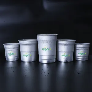 Custom 270ml 480ml 600ml Reusable Aluminum Beer Cola Cup Outdoor Camping Party Mug Cold Drink Aluminum Cup