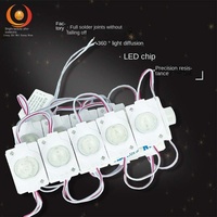 Modules LED en forme de blister lumineux pour publicité, 220V, source de lumière latérale, étanche à la pluie, 6000K, lumière du jour, IP55, 3W, moulage par injection, 3030