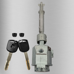 Accord Door Lock Cylinder 2 Keys Grey Cylindrical Lock For Honda Accord 2013-2017 Model BT243M3 - Product Image 4