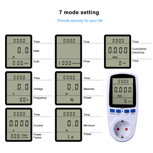 Popular IC Digital Medidor De Energia Elétrica Handheld - Product Image 5