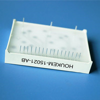 Couleur bleue 2 chiffres 1.5 pouces 7 segments led affichage led module Houkem-15021-A/BB 17 broches