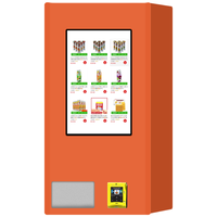 Distributeur automatique compact en métal 24h/24 avec SDK pour station de métro, casier à cosmétiques et boissons, usage commercial, refroidissement thermoélectrique 20-150