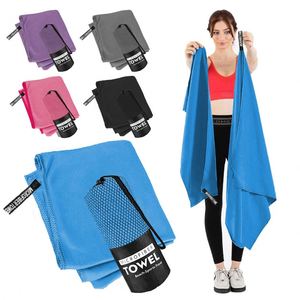 Serviettes de sport et de yoga en microfibre ultra-absorbantes à séchage rapide, légères et compactes pour le voyage et le camping, en gros - Product Image 1