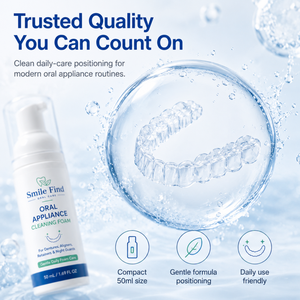 Espuma Limpiadora de Retenedores Personalizada de Smile Find Factory Supplier, Efecto Fuerte para Eliminar Manchas, Limpiador de Alineadores <span class=keywords><strong>Invisalign</strong></span>, Mousse - Product Image 3