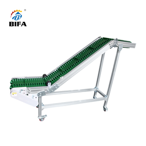 Bifa Sanitaire Hopper Kantelbare Verticale Vluchttransportband Voor Pastafabriek - Product Image 1
