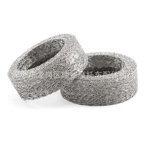 Junta de sellado cruzada para tubo de escape de motocicleta Harley, 33.5x23x11.5mm, plateada - Product Image 2