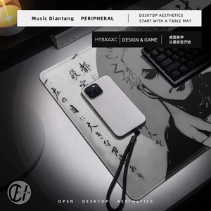 แผ่นรองเมาส์ <span class=keywords><strong>R</strong></span>-Roronoa Zoro ขนาดใหญ่ แผ่นรองโต๊ะเล่นเกม แผ่นรองคีย์บอร์ด วันพีซ แผ่นรองเมาส์ อนิเมะ - Product Image 2