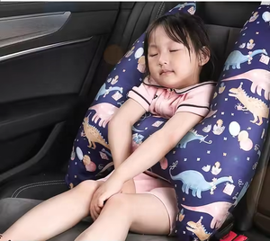 Appuie-tête en forme de H, oreiller respirant en forme de U pour enfants, pour siège avant, soutien du cou, <span class=keywords><strong>voyage</strong></span>, housses de voiture pour voitures Land Cruiser CR-V Civic - Product Image 6