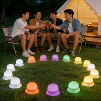 Module LED étanche IP65, lumière décorative LED rechargeable USB DC RGBW pour meubles lumineux d'extérieur, piscine, aménagement paysager