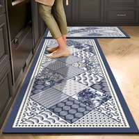 Alfombra de Cocina Antideslizante Cuadrada de 1.5mm de Grosor, Absorbente de Agua y Aceite, Lavable a Máquina, Resistente a las Manchas, Marca American Door
