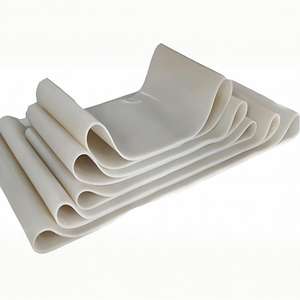 Новая белая силиконовая термостойкая двухслойная конвейерная лента для использования на пищевых и напиточных производствах - Product Image 4