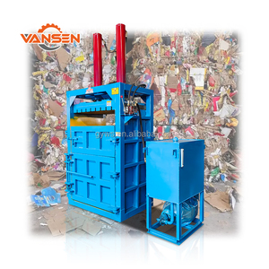 Presse à balles hydraulique pour le recyclage du papier usagé, du carton, du coton, des bouteilles en PET, des déchets plastiques et des métaux - Product Image 5