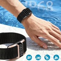 Bracelet connecté intelligent B12, bracelet de fitness, BT5.3, étanche IP68, montre de sport, suivi du rythme cardiaque, suivi du sommeil, bracelet intelligent pour hommes
