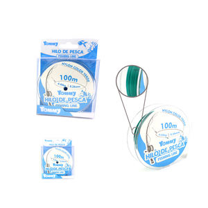 Fil de pêche en nylon tressé vert 0,26 mm * 100 m, fil PE flottant avec motif de filets de pêche pour ruisseaux/lacs/rivières - Product Image 5