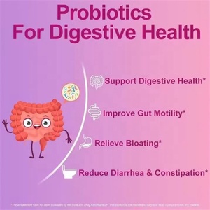 Capsules Probiotiques pour Femmes Équilibre du pH Flore Saine Suppléments Probiotiques Capsules Probiotiques Vaginales avec Canneberge D-mannose - Product Image 4