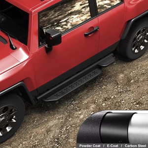 Estribos Laterales para Camioneta Todoterreno 4x4, Barra Nerf de Acero para Toyota FJ Cruiser 2006-2026, Recubrimiento Electrolítico en Polvo - Product Image 3