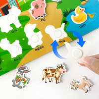Livre d'activités pour bébé avec tableau d'autocollants 3D statiques, outils d'apprentissage, livres silencieux