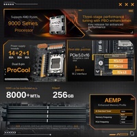 Nouvelle carte mère TUF B850M PLUS GAMING WIFI 7 Gen 2 DDR5 MATX AMD B850 Socket AM5 pour PC de bureau de jeu