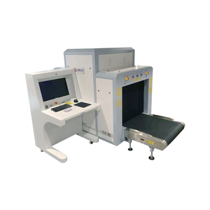 Chế độ xem kép Máy X-Ray trạm kiểm tra bưu kiện máy quét hành lý x quang sân bay 8065 Thiết bị kiểm tra an ninh - Product Image 4