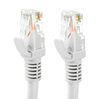 Cable Ethernet Cat6 a Granel, 2M, Caja, UTP, Cobre Sólido OFC, 8 Hilos, Conector 8P8C, Red LAN para Internet y Redes de Datos