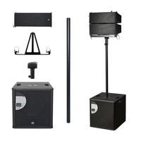 Altavoz de Audio Profesional - Sistema de Altavoces Activos de Línea de 12 Pulgadas - Sistema de Efectos de Sonido Activos